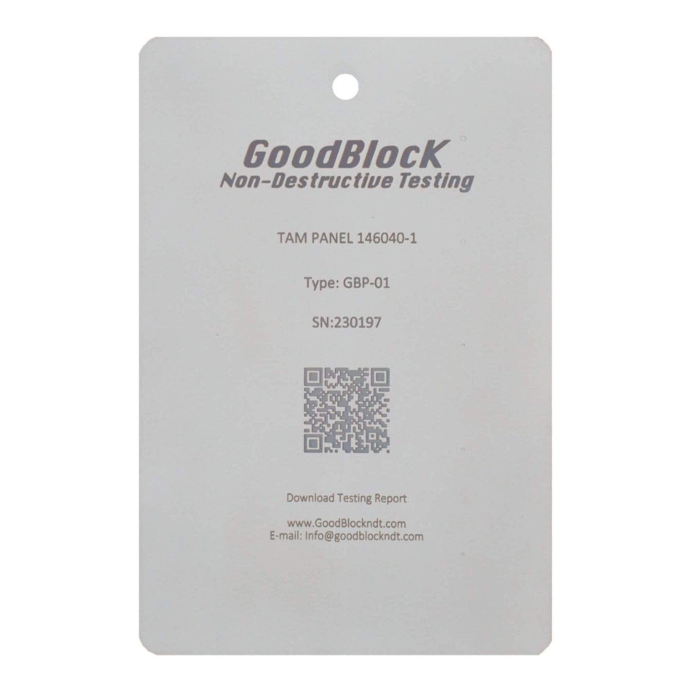 GoodBlock NDT Products