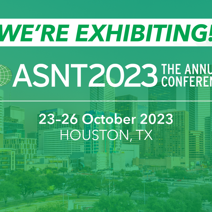 ASNT 2023 Annual Conference: Join Us at Booth #315