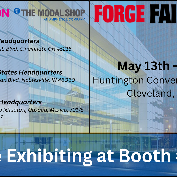 Equipcon will be attending Forge Fair 2025, Booth #1112