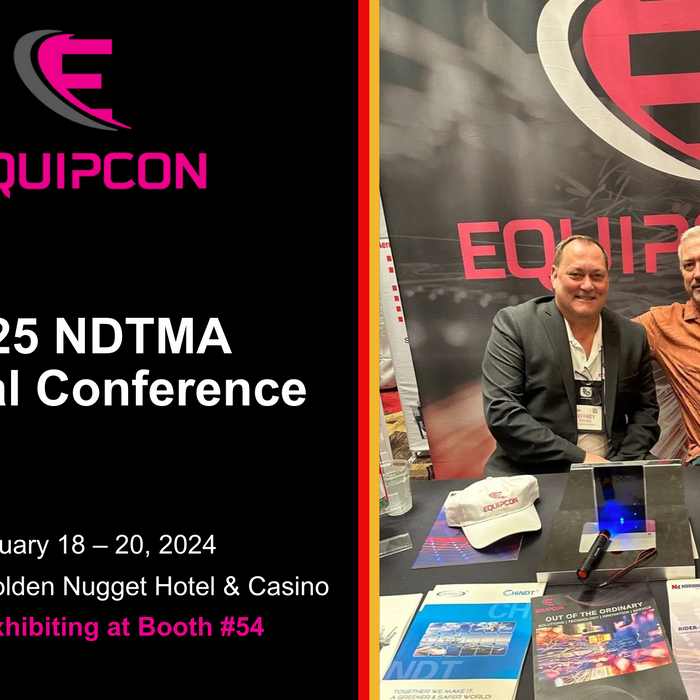 Equipcon at Booth #54 at NDTMA 2025