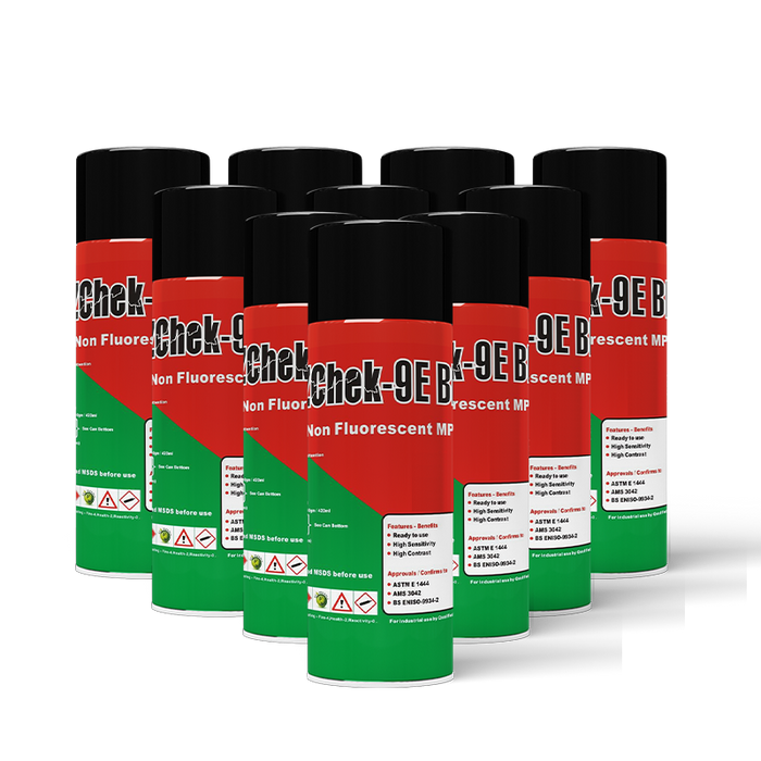 9-E Black Visible Magnetic Particle Aerosol