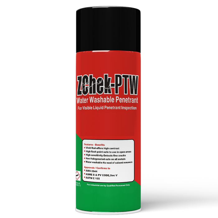 PTW Water Washable Visible Dye Penetrant Aerosol