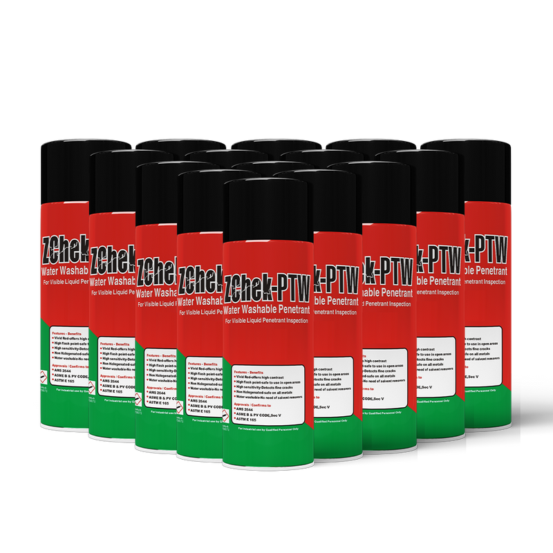 PTW Water Washable Visible Dye Penetrant Aerosol